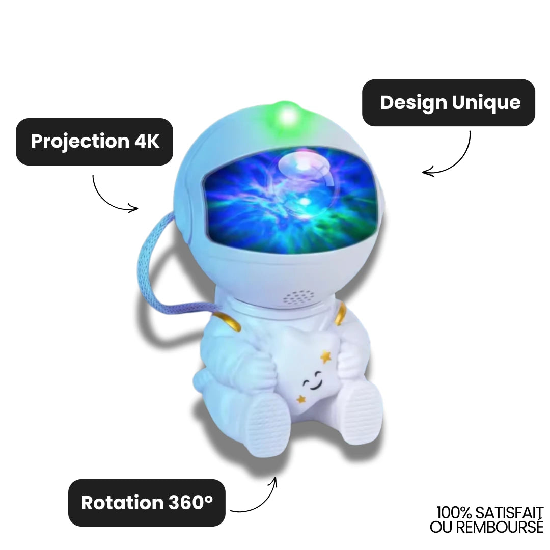 Astronaute Galaxy Projecteur LED