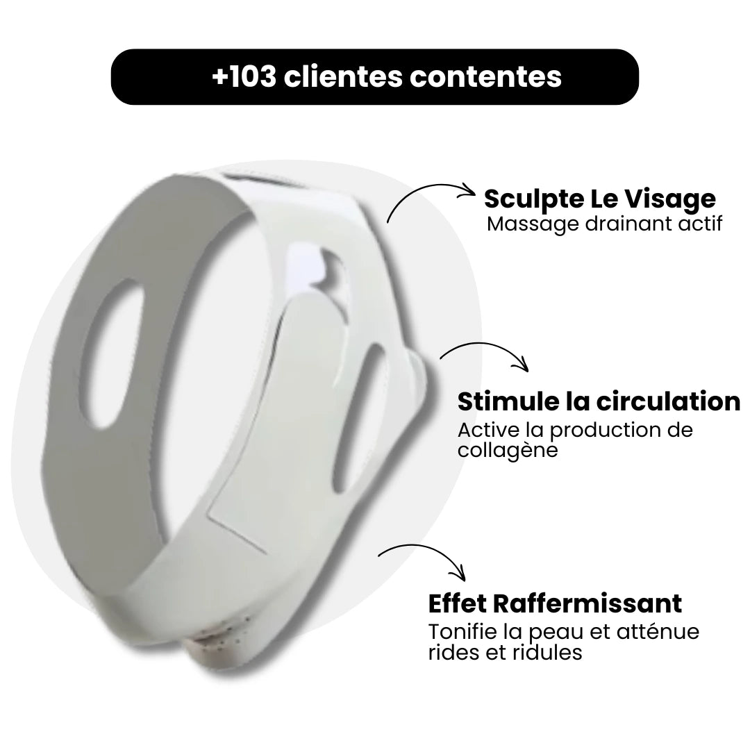 Bandeau sculptant visage