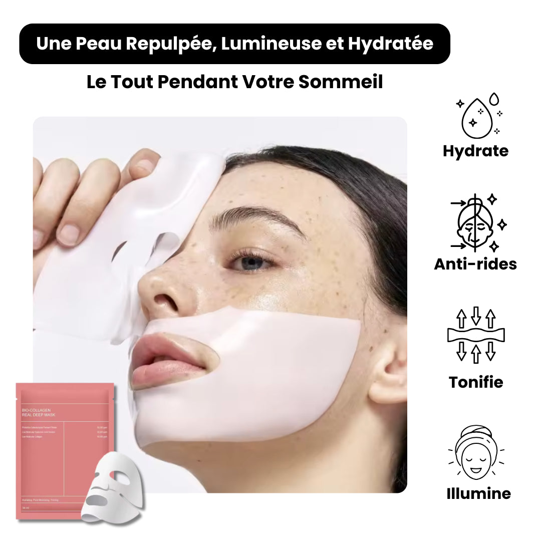 Masque de Nuit au Collagène (lot de 5)