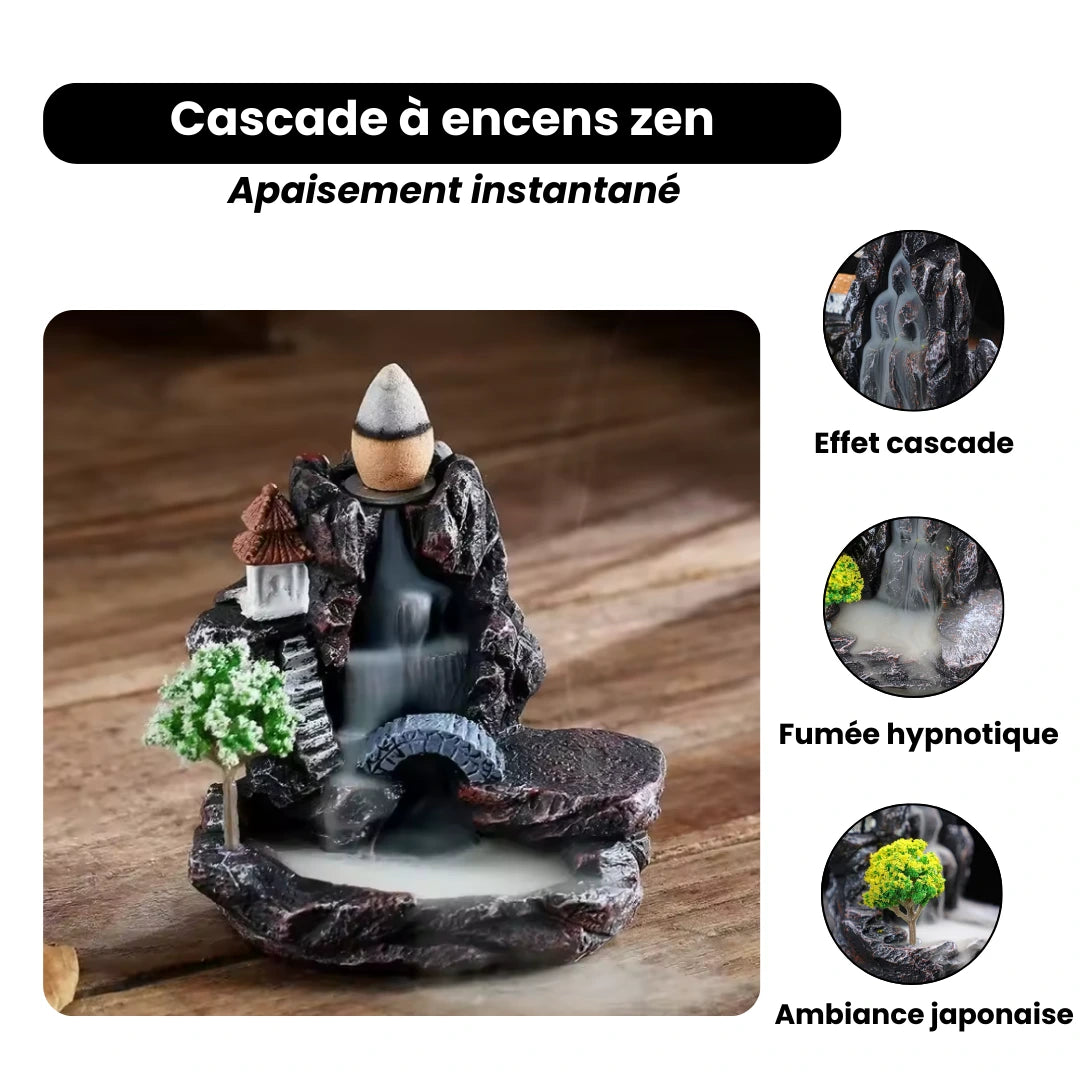 Cascade à encens zen