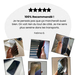 Protecteur d’écran anti-espion pour iPhone (lot de 2)