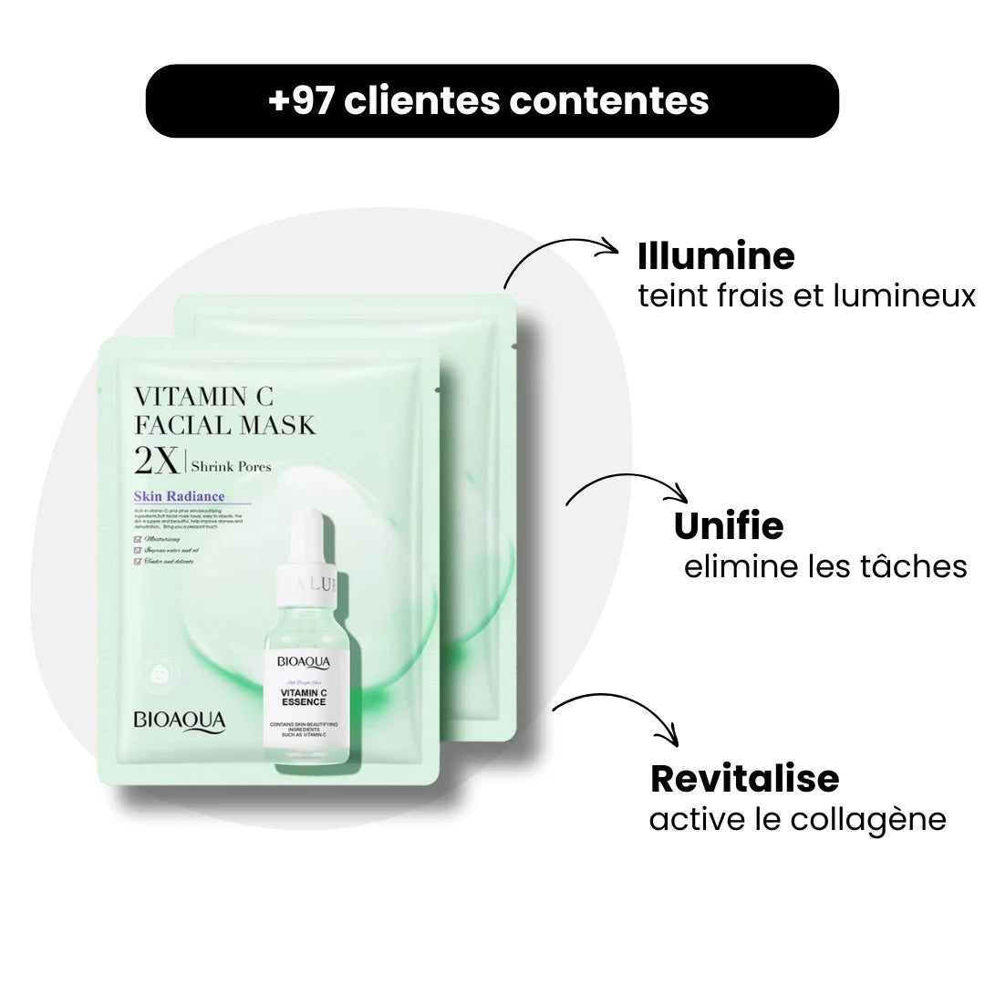 Masques Visage Hydratation Intense (Pack de 20)