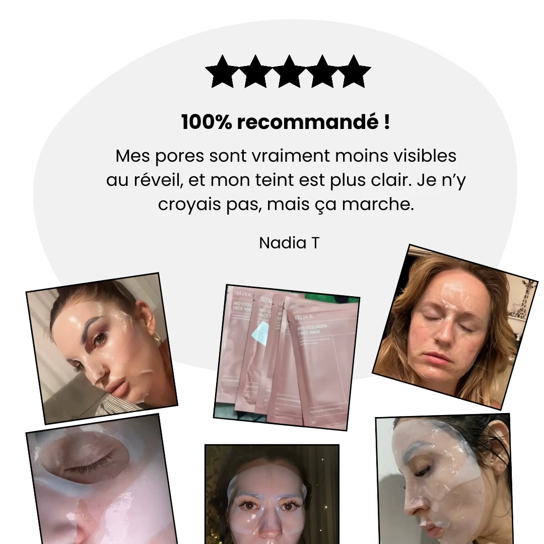 Masque de Nuit au Collagène (lot de 5)