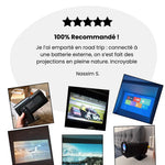 Projecteur 4K cinéma portable