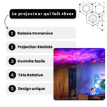 Astronaute Galaxy Projecteur LED