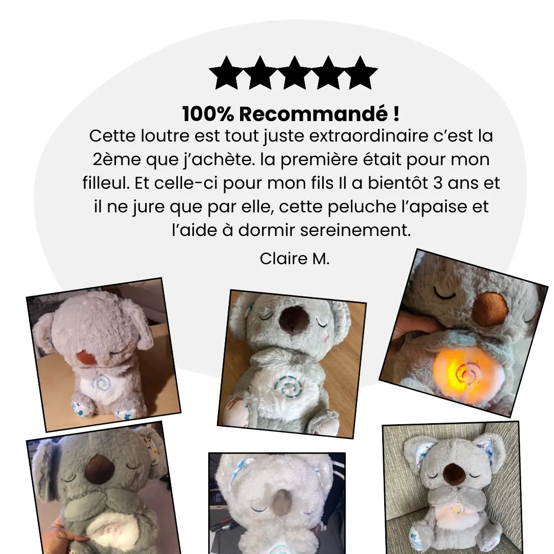 Peluche Anti-Stress avec Respiration