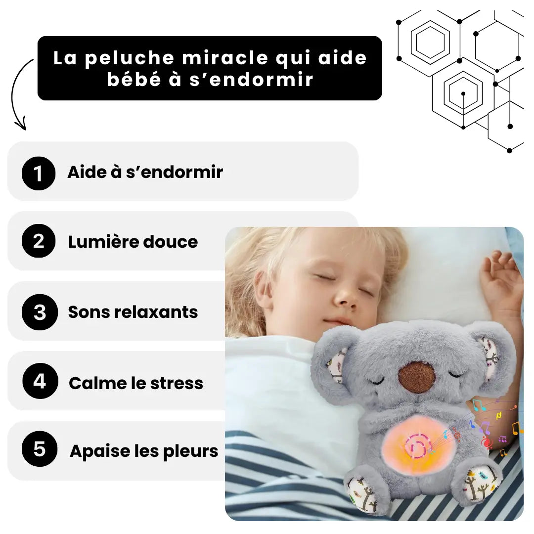Peluche Anti-Stress avec Respiration
